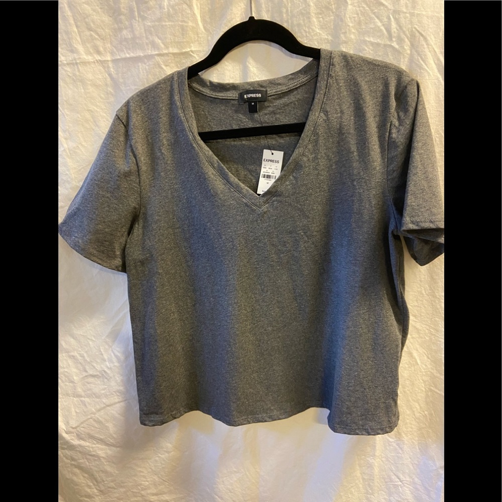 Express Grey T Shirt